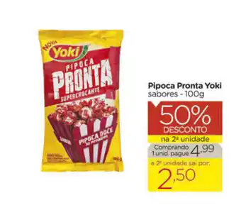 Carrefour Market Pipoca Pronta Yoki 100g oferta
