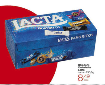 Bombons Variedades Lacta 250.6g