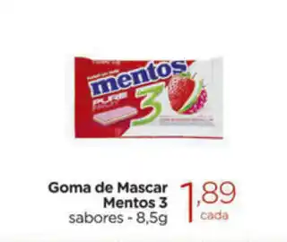Goma de Mascar Mentos 3 8.5g