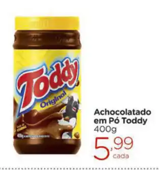 Achocolatado em po Toddy 400g