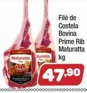 Costazul Supermercados Filé de costela bovina prime rib maturatta kg oferta