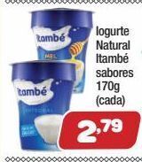 Costazul Supermercados Iogurte natural itambé sabores 170g oferta