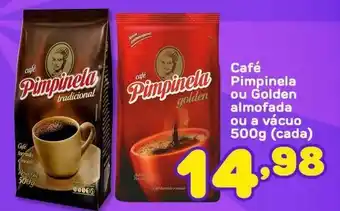 Costazul Supermercados Café pimpinela ou golden almofada ou a vácuo 500g oferta