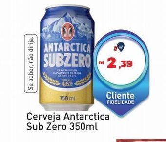 Tonin Superatacado Cerveja antarctica 350ml oferta