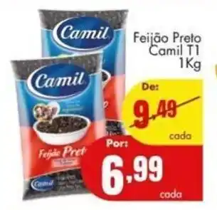 Feijao Preto Camil tipo 1 1kg