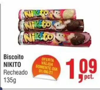 Higa Atacado Biscoito Nikito 135g oferta