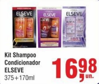 Higa Atacado Kit Shampoo Condicionador Elseve 375 + 170ml oferta