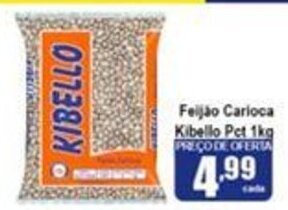 Higa's Supermercado Feijao Carioca Kibello pct 1kg oferta
