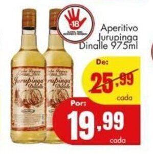 Barbosa Supermercados Aperitivo Jurupinga Dinalle 975ml oferta