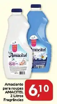 Supermercados Nori Amaciante para Roupas Amacitel 2L fragrancias oferta