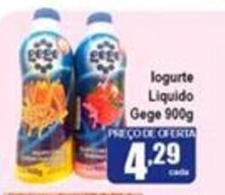 Iogurte Liquido Gege 900g