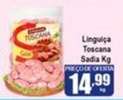 Higa's Supermercado Linguica Toscana Sadia 1kg oferta