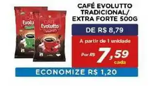Bahamas Mix Café Evolutto Tradicional Extra Forte 500g oferta