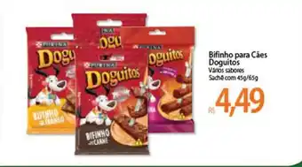Atacadão Bifinho Para Cães Doguitos 45g/65g oferta
