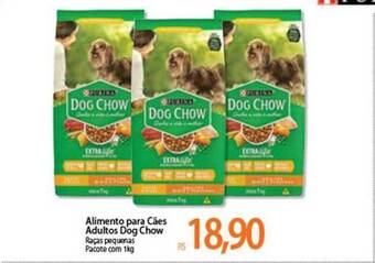 Atacadão Alimento Para Cães Adultos Dog Chow 1kg oferta
