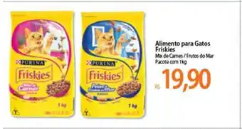 Atacadão Alimento Para Gatos Friskies Mtx De Carnes Frutos Do Mar 1kg oferta