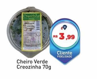 Tonin Superatacado Cheiro verde creozinha 70g oferta