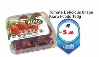 Tonin Superatacado Tomate delicious grape kiara foods 180g oferta