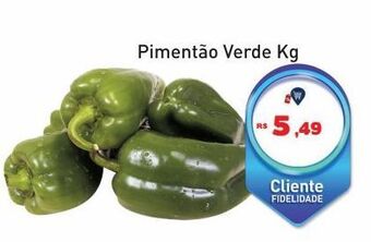 Tonin Superatacado Pimentão verde kg oferta