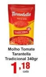 Molho Tomate Tarantella Tradicional 340g