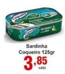 Rossi Supermercado Sardinha Coqueiro 125g oferta