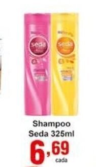 Rossi Supermercado Shampoo Seda 325ml oferta