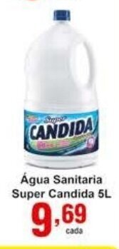 Rossi Supermercado Agua Sanitaria Super Candida 5L oferta