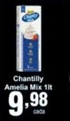 Rossi Supermercado Chantilly Amelia Mix 1L oferta