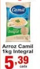 Rossi Supermercado Arroz Camil 1kg Integral oferta