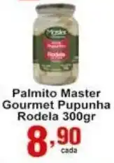 Rossi Supermercado Palmito Master Gourmet Pupunha Rodela 300g oferta