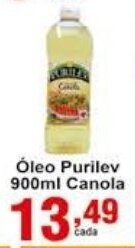 Oleo Purilev 900ml Canola