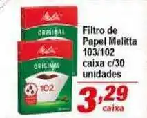 Russi Supermercados Filtro De Papel Melitta 103-102 Caixa oferta