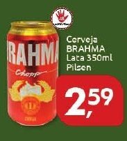 Supermercados Nori Cerveja Brahma Lata 350ml Pilsen oferta