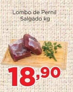 Lombo de Pernil Salgado 1kg