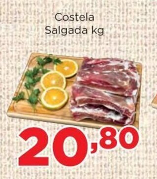 Supermercados Mundial Costela Salgada 1kg oferta