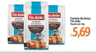 Atacadão Farinha de Arroz Tio Joao 1kg oferta