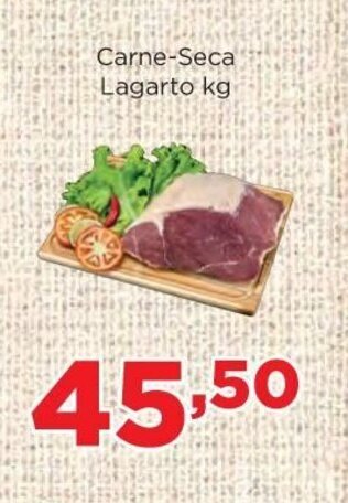 Supermercados Mundial Carne-seca Lagarto 1kg oferta