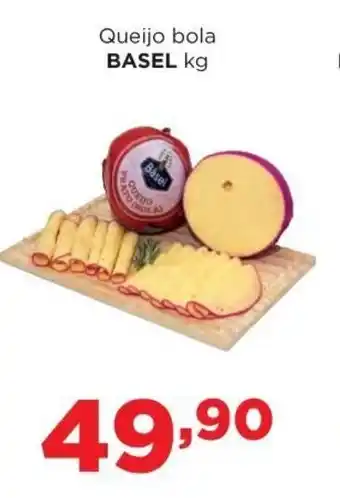Supermercados Mundial Queijo Bola Basel 1kg oferta