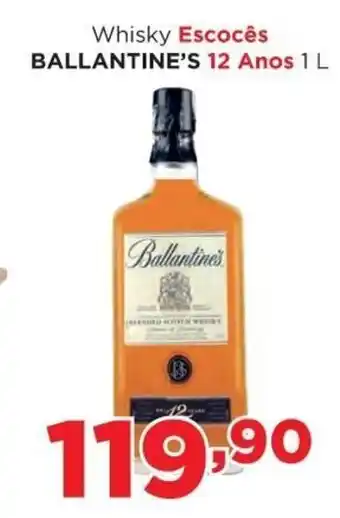 Whisky escoces Ballantine's 12 anos 1L