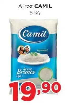 Supermercados Mundial Arroz Camil 5kg oferta