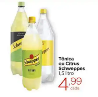 Carrefour Market Tonica ou Citrus Schweppes 1.5L oferta