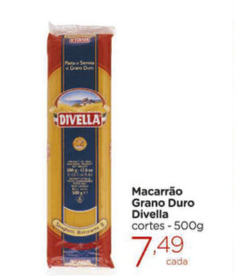 Macarrao Grano Duro Divella 500g