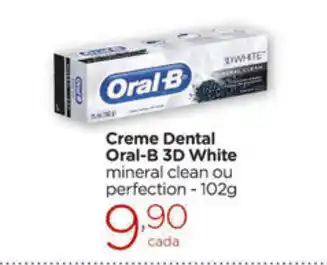 Creme Dental Oral B 3D White 102g