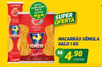Macarrao Semola Galo 1kg