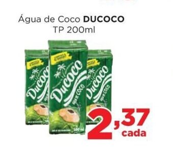 Supermercados Mundial Agua de Coco Ducoco tp 200ml oferta