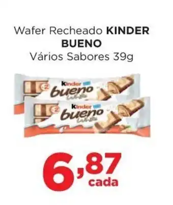 Supermercados Mundial kinder Bueno 39g oferta