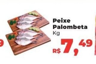 Peixe Palombeta 1kg