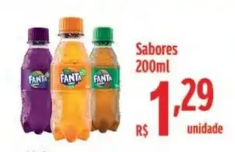 Supermercados Mundial Fanta Sabores 200ml oferta