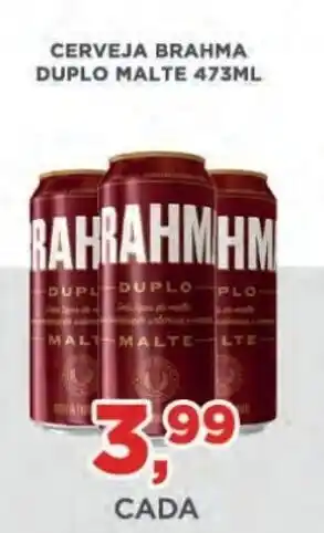 Supermercados Mundial Cerveja Brahma Duplo Malte 473ml oferta