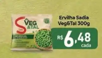 Supermercados Mundial Ervilha Sadia Veg&Tal 300g oferta
